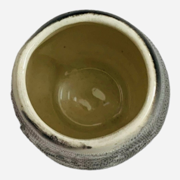 VNTG El Beso Shot Glasses Set GTO Mexico Black & White Glazed Ceramic Souvenir - Picture 4 of 5